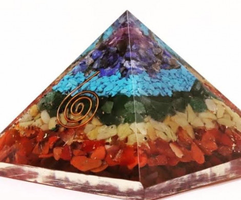 7 chakra organ Pyramid